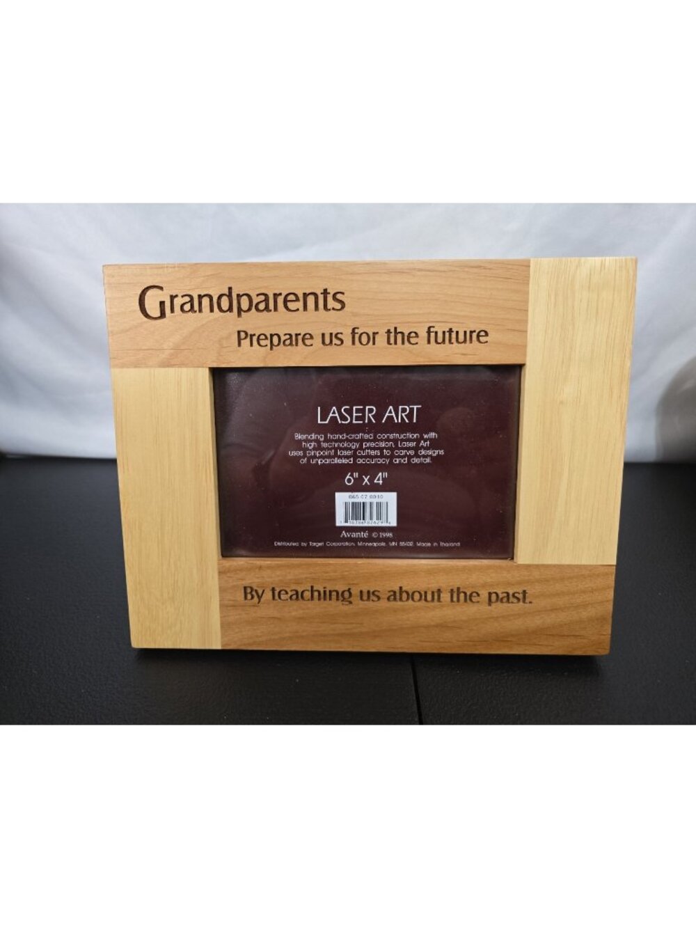 Laser Art Grandparents Photo Frame 6x4" Picture Wood